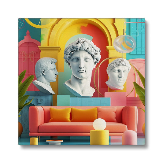 Alexander the Great's Optical Odyssey Canvas